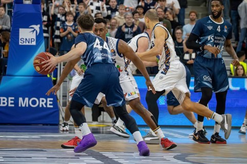 16.03.2024, easy Credit BBL, German Basketball League, Matchday 24) : Game scene MLP Academics