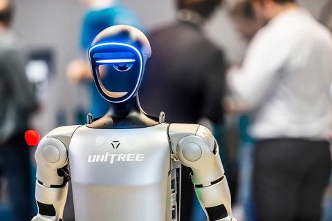 Unitree H1, H1-2, the first humanoid robot from the Chinese company Unitree. European Robotics