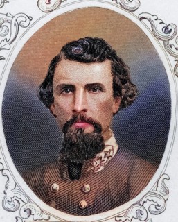 Nathan Bedford Forrest, 1821-1877, American General in the Confederate Army during the American