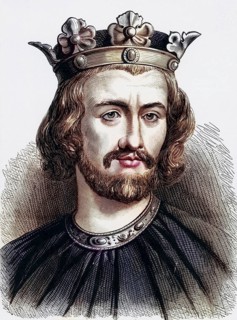 John (1167-1216), King of England from 1199, youngest son of Henry II and Eleanor of Aquitaine,