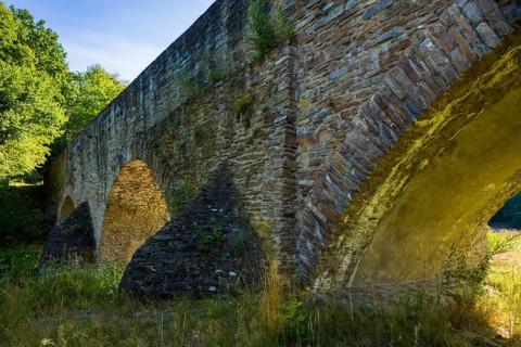The Old Fathers' Bridge was an aqueduct and the most important water management facility of the