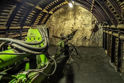 Visitor mine, German Mining Museum Bochum, North Rhine-Westphalia, Germany, Europe