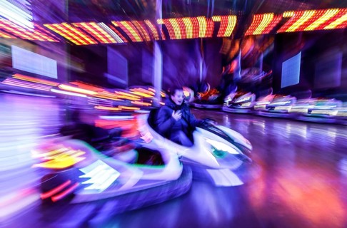 Bumper cars, Berlin, 09.12.2022