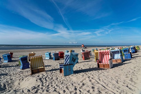 North Sea island of Langeoog, early summer, shortly after the first easing of the lockdown in the