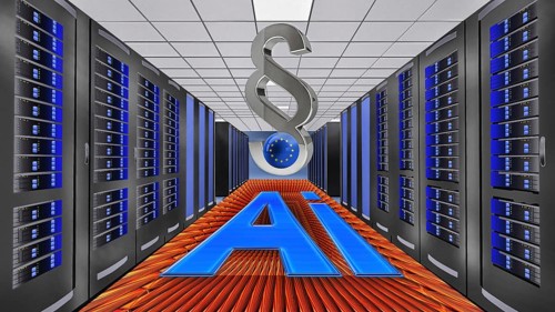 Symbolic image, EU AI regulation, first law worldwide, use of AI, AI, transparency regulation,