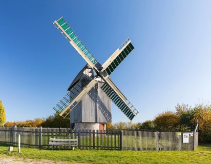 Paltrock windmill Schkortitz, Grimma, Saxony, Germany, Europe