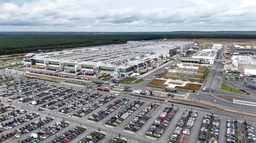 Tesla Giga Factory, Grünheide, 25.09.2024., Grünheide, Brandenburg, Germany, Europe