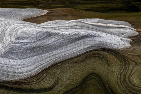Rocks, rock structures, Verzasca River, near Lavertezzo, Verzasca Valley, Valle Verzasca, Canton