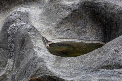 Rocks, rock structures, Verzasca River, near Lavertezzo, Verzasca Valley, Valle Verzasca, Canton