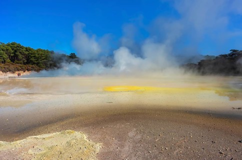 Waiotapu Thermal Wonderland, Waiotapu, Rotorua, Bay of Plenty, North Island, New Zealand, Oceania