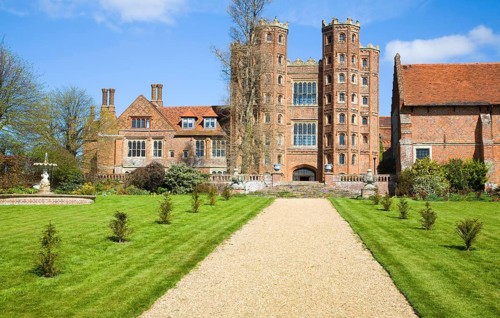 Layer Marney Tower the tallest Tudor gatehouse in England built 1520, Layer Marney, Essex, England,