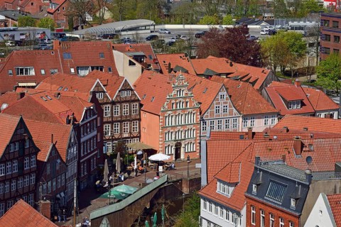 Europe, Germany, Lower Saxony, Stade, Hamburg Metropolitan Region, Hanseatic City, Alststadt,