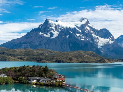 Torres del Paine National Park, Lago Pehoé, Patagonia, Chile, South America