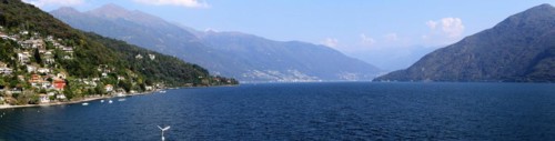 Panorama of Lake Maggiore