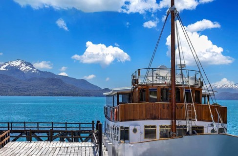 Argentina, Patagonia, Bariloche Island Isla Victoria and Arrayanes forest boat tour, South America