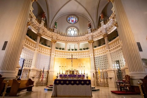 New Orleans, Louisiana - St. John the Baptist Catholic Church, established in 1851