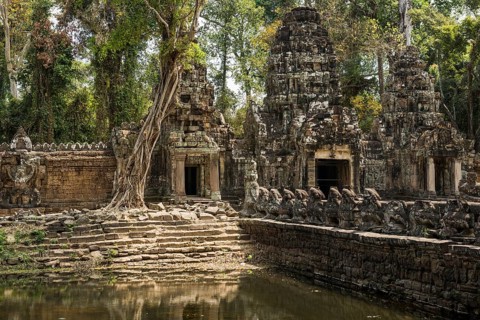 Prea Khan, Angkor Wat, Angkor, UNESCO World Heritage Site, Siem Reap, Cambodia, Indochina,