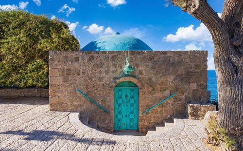 Israel, Tel Aviv, historic Old Jaffa port and arab city streets architecture, Asia