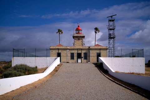 Farol da Ponta da Piedade lighthouse, Lagos, Algarve, Portugal, Europe