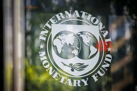 Logo of the International Monetary Fund, International Monetary Fund IMF. Washington, 09.07.2024