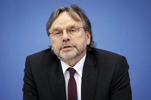 Michael Groß, Chairman of the Executive Board of the AWO Federal Association, spoke at a press