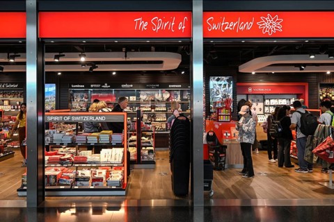 Swiss souvenir shop