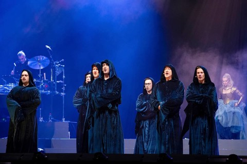 Gregorian live on 25 years Masters of Chant! Tour in the Berlin Uber Eats Music Hall on 01.02.2025