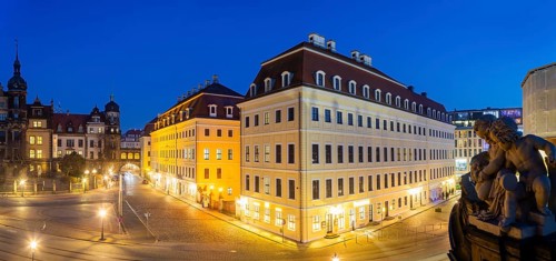 The Taschenbergpalais was built from 1705 as a baroque aristocratic palace in Dresden. After its
