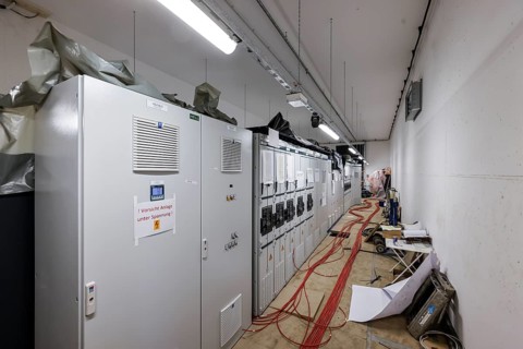25.11.2020, Oberhausen, Ruhr area, North Rhine-Westphalia, Germany - Switchgear, electrical