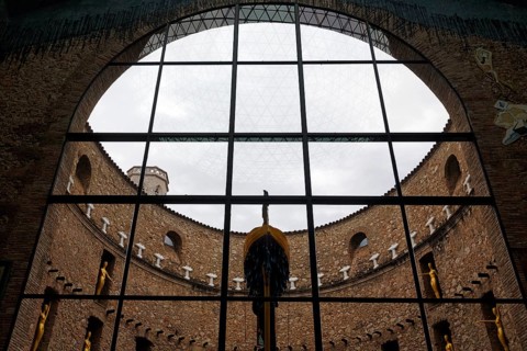Dali Theatre-Museum, interior view, Figueres, Costa Brava, Girona, Catalonia, Spain, Europe