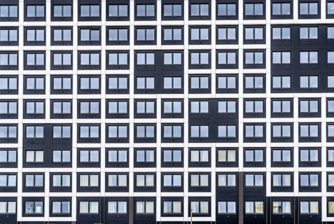 The Seven-Stones Quartier in Bochum, a campus with student flats, business flats, office space,