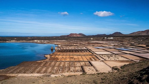 2016, Lanzarote, Salinas de Janubio, ESP, Spain, Canary Islands, Canary Islands, Atlantic Ocean,
