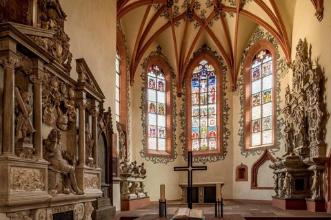 Protestant late Gothic town church, funerary monuments, tombs for Count Johann Casimir and Count