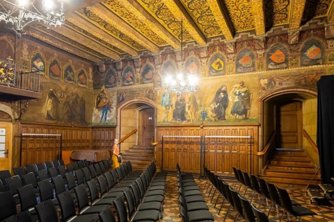 The Old Town Hall in Göttingen was built in several phases from 1270 and was the seat of the