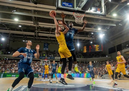 12.05.2024, easy Credit BBL, German Basketball League, Matchday 32: MLP Academics Heidelberg vs