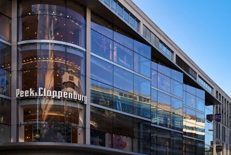 Peek & Cloppenburg, Department shop chain, Logo, Königsstraße, Stuttgart, Baden-Württemberg,