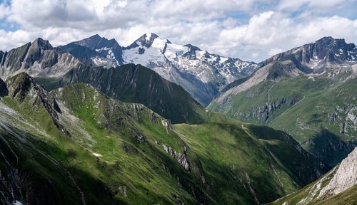 High mountains, Lasörling Group, Hohe Tauern, Austria, Europe