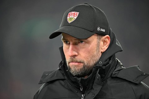 Coach Sebastian Hoeneß VfB Stuttgart Portrait DFB Cup, MHPArena, MHP Arena Stuttgart,