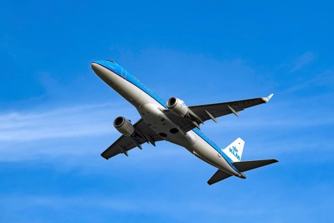 Aircraft KLM Cityhopper, PH-EZV, Embraer ERJ-190