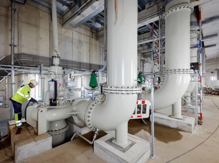 28.10.2020, Oberhausen, Ruhr area, North Rhine-Westphalia, Germany - Emscher conversion, new