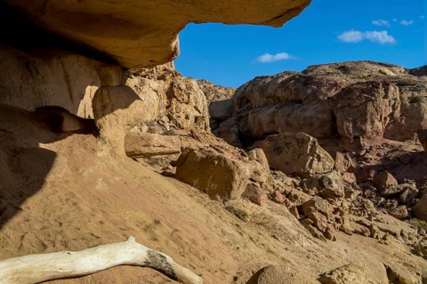In the side gorge of the Khan River Valley, Namibia, Africa