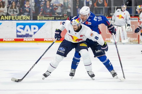 DEL, German Ice Hockey League season 2024/25, Matchday 22: Adler Mannheim vs Red Bull Munich.