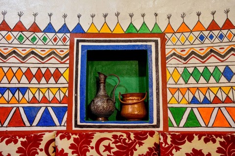 Heritage Village, detail in an interior, Dammam, ash-Sharqiyya Province, Persian Gulf, Saudi
