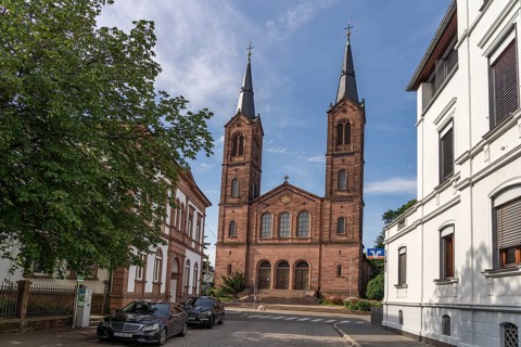 The Church of St Peter and Paul in Lahr/Black Forest, Baden-Württemberg, Germany, Europe