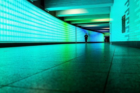 Passage under Essen's main railway station, connects entrances to the city and the main railway