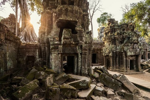 Ta Prohm, Angkor Wat, Angkor, UNESCO World Heritage Site, Siem Reap, Cambodia, Indochina, Southeast