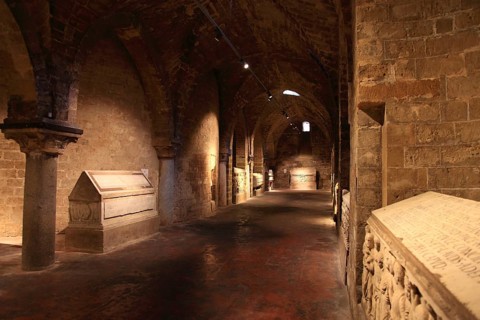 City of Palermo, the Cathedral Maria Santissima Assunta, sarcophagi in the crypt, UNESCO World