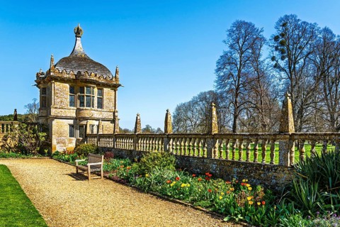 Montacute House and Garden, Montacute, Somerset, England, United Kingdom, Europe