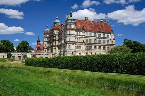 Europe, Germany, Mecklenburg-Western Pomerania, Güstrow, Güstrow Castle, built in the 16th century,
