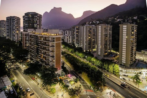 View of the Sao Conrado neighbourhood. Rio de Janeiro, 23.07.2024. Photographed on behalf of the